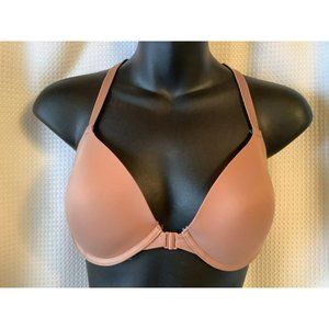 Victorias Secret PINK Wear Everywhere Lightly Lined Bra 32DD Nude/Brown